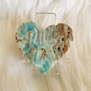 2 inch Hemimorphite Heart